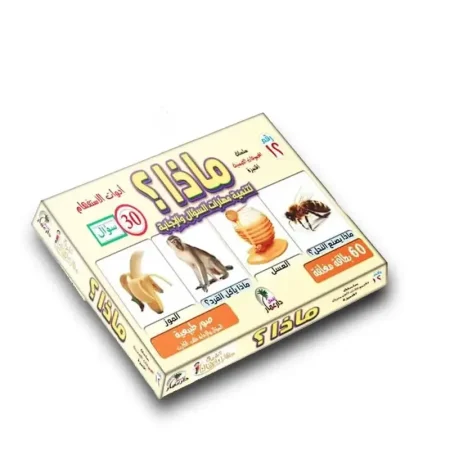 بطاقات ادوات الاستفهام - ماذا