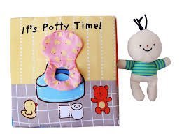 كتاب قماشي وقت الحمام