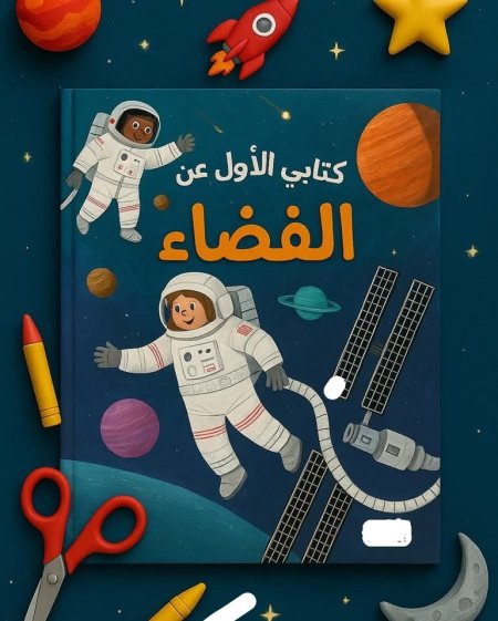 كتابي الاول عن الفضاء