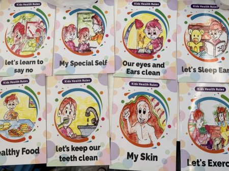 مجموعة العادات الصحية (kids health rules (